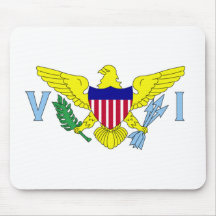 U.S. Virgin Islands Flag Mousepad