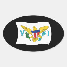 U.S. Virgin Islands Flag Sticker