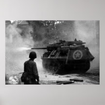 U.S. Wolverine Tank Destroyer France World War II Posters