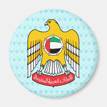 Uae Coat of Arms detail Magnet