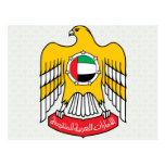 Uae Coat of Arms detail Postcards