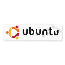 Ubuntu Bumper Sticker bumper stickers