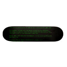 Ubuntu Disclaimer Skateboard Decks