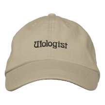 Ufologist Embroidered Field Hat Embroidered Hats