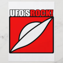 UFO's Rock! Flyers
