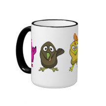 Ugly Birds mug