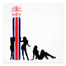 UK flag microphone Announcements