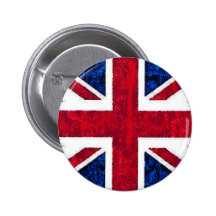 UK FLAG PINBACK BUTTONS