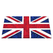 UK FLAG Wrapped Canvas Print