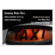 UK Taxi Business Cards