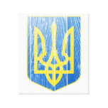 Ukraine Lesser Coat Of Arms Canvas Print