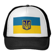 Ukraine President at sea Flag Hat