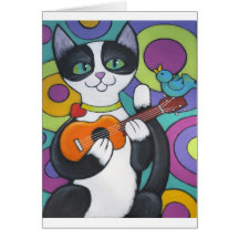 Ukulele Serenade Cards