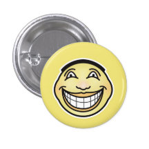 Ultra Happy Smiley Face Button