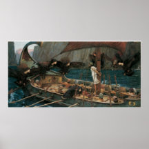 Ulysses and the Sirens Posters
