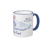 Umbrella Bear Boy for New Dad - Customise Mug