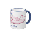 Umbrella Bear Girl for New Dad - Customise Mug