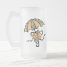 Umbrella with Roses 07 Mug