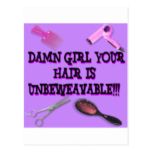 Unbeweavable Post Card