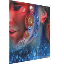 Unbutton my soul gallerij wrapped canvas
