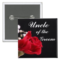 Uncle Of The Groom Button