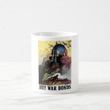 Uncle Sam -- Buy War Bonds Coffee Mugs