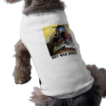 Uncle Sam -- Buy War Bonds Pet Tshirt
