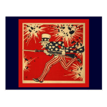 Uncle Sam Postcard