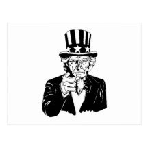 Uncle Sam Postcard