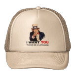 Uncle Sam WANT YOU LAPDANCE hats