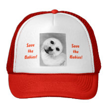 Unconditional Love Harp Seal Hats