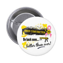 Under Construction Breast Cancer Buttons