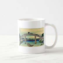 Under Mannen Bridge by Katsushika,Hokusai Mug