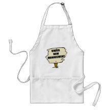 Under New Management Apron