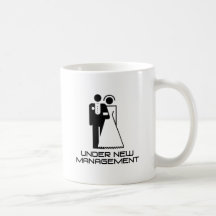 Under New Management Married Mugs
