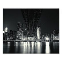 Under the QueensBoro Bridge - NYC Photographic Print