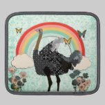 Under The Rainbow Ostrich iPad Sleeve ipad sleeves