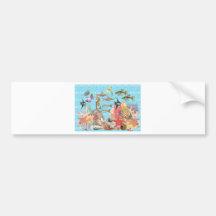 Under the sea bumper sticker