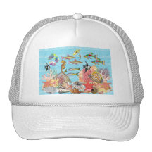 Under the sea trucker hat