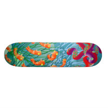 underseas 3 skate board deck