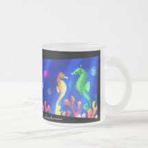 UnderTheSea SeaHorses Mug