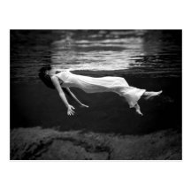 Underwater Fashion Photography Post Cards