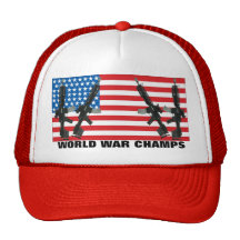 Undisputed world war champions hat