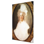 Unfinished portrait of Marie-Antoinette Stretched Canvas Prints
