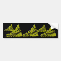 Ungowah Steel Bumper Sticker