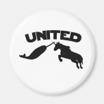 Unicorn and Narwhal Refrigerator Magnets