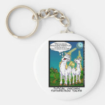 Unicorn Bonding Funny Gifts & Collectibles Keychain