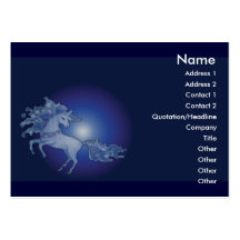 unicorn - Customisable Business Card