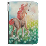 Unicorn Foal with Faerie Clock Dandelions Kindle Cover