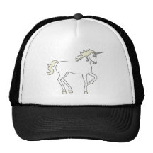 Unicorn Illustration Trucker Hat